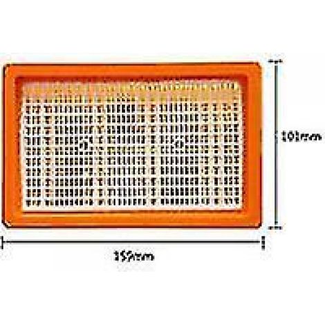 Lot de 2 filtres de rechange pour aspirateur à plis plats Hoover (1/3)