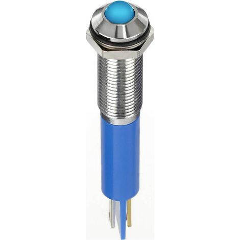 APEM Q8P1CXXB24E Luce di segnalazione a LED Blu Prominente 1600 mcd