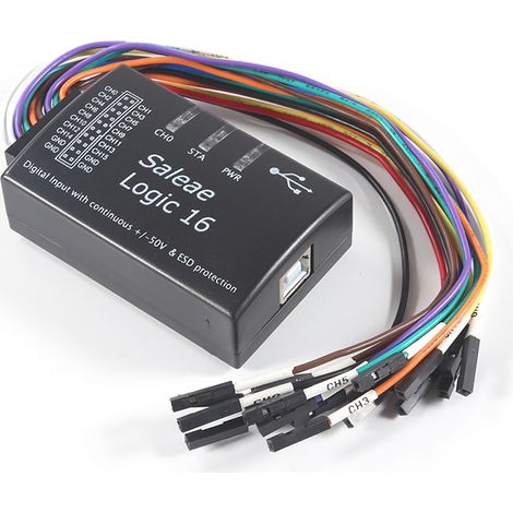 Maximale Abtastrate des 100M USB 16 elektrischen Testzubehörs für Logikanalysatoren. (1/5)