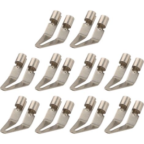 Lot de 10 pointes de fer à souder à tête lisse pour soudure en plastique, pointes de soudure de rechange pour équipement de soudage et accessoires (1/5)