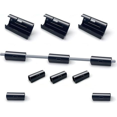 40 Pièces Clips CâBle Organisateur Auto-AdhéSifs, Clips Pour Organisateurs De CâBles, Supports Gestion CâBles Clips Rangement De CâBles, Pour Bureau Et Maison. (01 Small) (1/4)