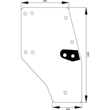 Vetro portiera UNIVERSALE D7730T (1/2)