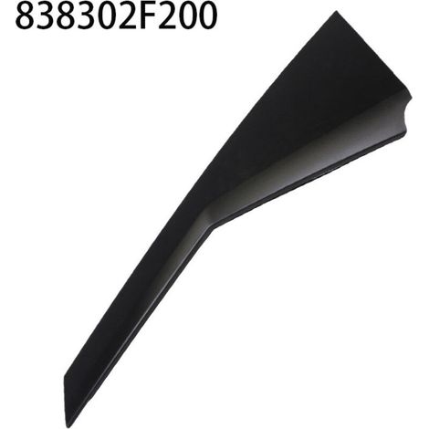 La pièce 838302F200 convient au panneau triangulaire extérieur arrière gauche de la garniture de porte et de fenêtre de la Kia Spectra 5. (1/4)