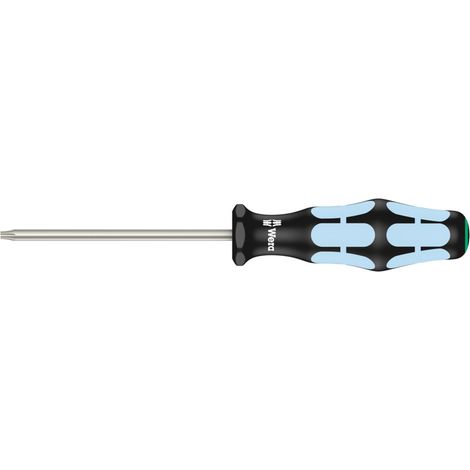 WERA TORX-Schraubendreher 3367 T 10 x 80 mm Edelstahl rostfrei Rundkl.