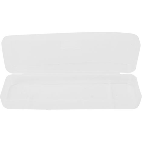 Étui de voyage pour rasoir manuel, boîte de rangement transparente et respirante, protection du manche, portable (1/5)