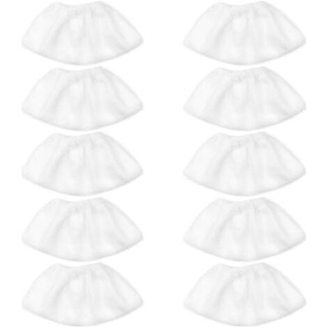 Lot de 10 pare-brise en microfibre pour accessoires vapeur Karcher EasyFix SC2, SC3, SC4, housse de remplacement pour buse à main