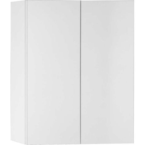 Aqualine Vega - Galleria con specchio, 60x70x18 cm, bianco VG060