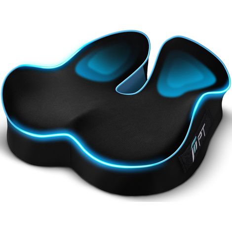 Office Chair Cushion, Chair Cushion Support, Car Seat Seat Cushions for Gaming, Car and Office - Breathable Memory Foam with Removable Cover (1/5)
