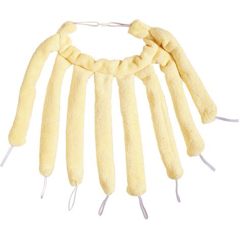 Bandeau à bigoudis sans chaleur, bigoudis à faire soi-même, bigoudis pour cheveux de nuit, bigoudis ondulés en velours corail, coiffure (1/5)