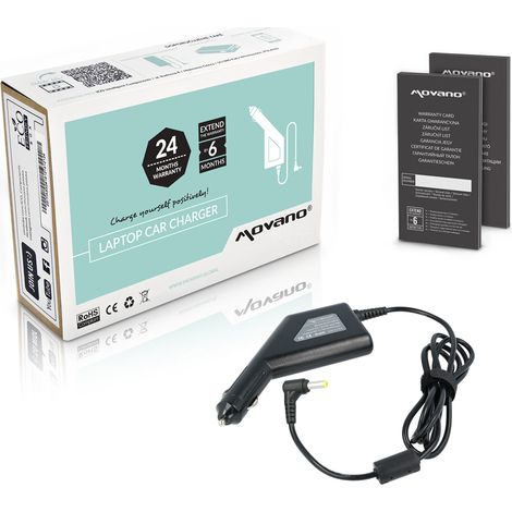 Adaptateur allume-cigare pour Asus 90W 19V 4,74A 5,5 x 2,5 (1/5)