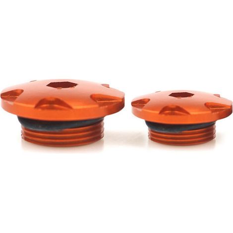 Suitable for modification parts for KTM DUKE 125, 200 and 390: decorative screws, caps and bonnet accessories. (1/3)
