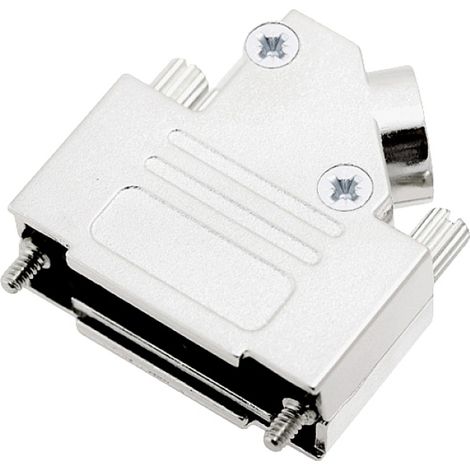 encitech D45ZK-25-K 6560-0106-13 D-SUB Gehäuse Polzahl: 25 Vollmetall 45 ° Silber 1 St. (1/4)