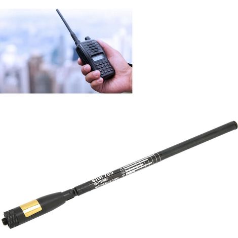 Antenne Télescopique SMA Femelle 95MHz‑1100MHz Haute Performance pour Radio Kenwood et Baofeng (1/5)