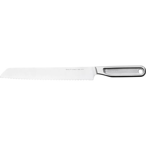 Cuchillo de cocina FISKARS ALL STEEL para cortar pan, afilado, 22 cm (1/5)