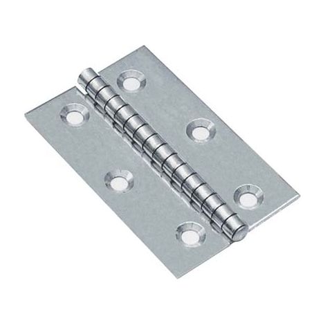 CERNIERA STRETTA 3324 VALTOCE - INOX PERNO FISSO MM 40X30X1,5- 25 pezzi