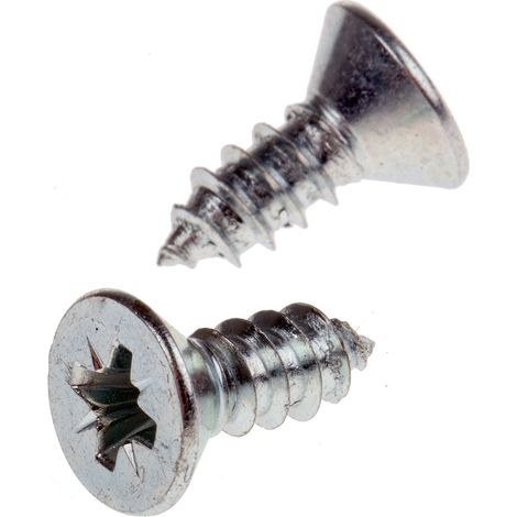 Vis autotaraudeuse RS PRO, N°10 x 13mm, tête Fraisée, en Acier ( Prix pour Boîte de 100 )