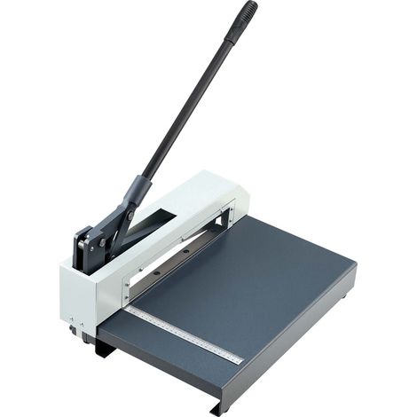 Mophorn Cisaille manuelle à guillotine 305 mm, outil de découpe robuste avec cadre en acier, idéal pour couper des circuits imprimés, aluminium, acier, cuivre et plastique (1/5)