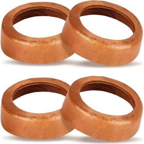 Lot de 4 manchons de piston pour pompe à brasPompe de jardinType 75Manchon en cuirPompe à mainPièce de rechangeJoint en cuir de type 75 (1/5)