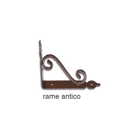 MASIDEF - MENSOLA RUSTICA ELEGANTE RAMEANTICO 14X11CM