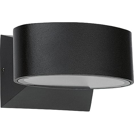 Applique da esterno Green Light idris ip54 6 w 4000k nera (1/2)
