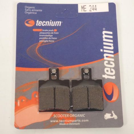 Plaquette de frein Tecnium pour Moto Cagiva 350 T4 E 1987 à 1991 (1/2)