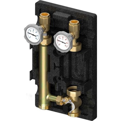 Flamco Meibes Pumpengruppe MK 1" mit 3-Wege-Mischer M66831EA ohne Pumpe (1/5)