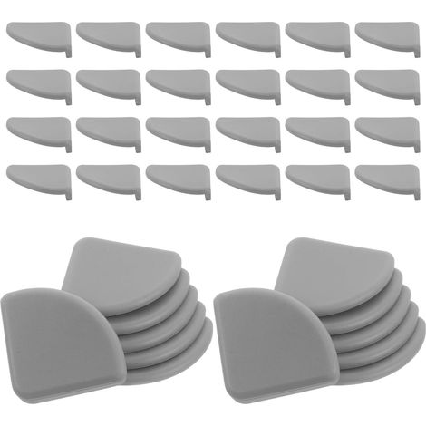 50 protège-coins de sécurité, silicone, pour tables et salon (1/5)