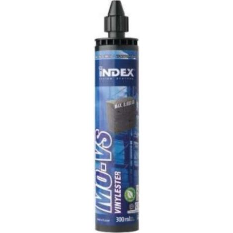 FPLUS cartucho resina vinylester (epoxi) 300 ml mo-v , Homologado para todo tipo de hormigón no fisurado,
todas las aplicaciones en hormigón.
• Espárragos homologados M8-M24.
• Emp