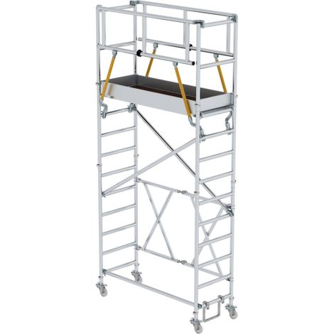 MUNK Klappgerüst SG 0,75x1,80m mit Sicherheitsgeländer 5,20m AH