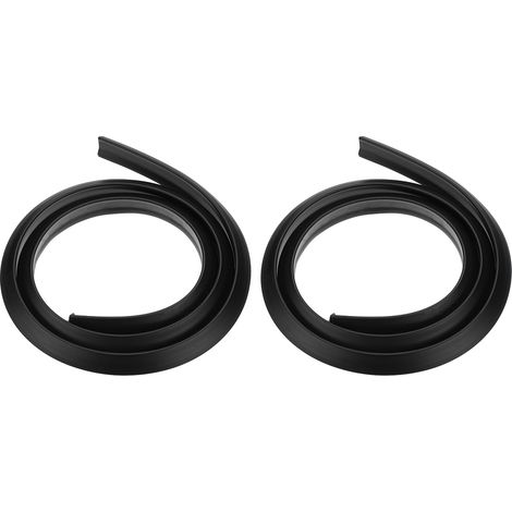 2pcs 150cm Car Fender Flare Extension Wheel Eyebrow Moulding Trim Protector Lip (1/5)