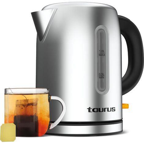 Bouilloire inox 1 L 2400 W avec jauge éclairée