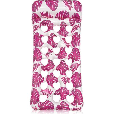 Hamac flottant pour piscine, hamac flottant avec oreiller, lit flottant gonflable 4 en 1, hamac flottant portatif, rose (1/5)