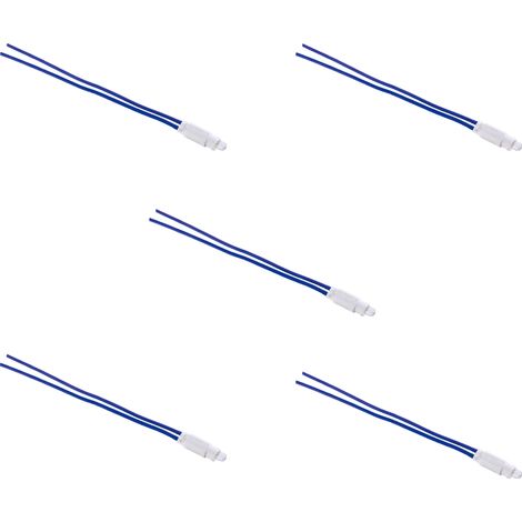 gloca Set mit 5 blauen LED-Lampen, 0,5 W, 220 V, kompatibel mit Matix- und Living-Serie