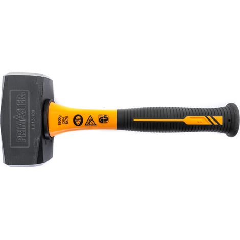 Primaster Fäustel Abbruchhammer Vorschlaghammer 1500g Holzstiel Stemmhammer (1/2)