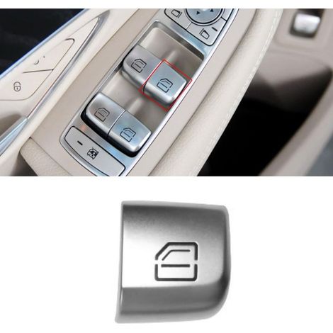 Front Right Window Lift Button Compatible with Mercedes Benz W205, 1 Piece Window Lift Switch Button Cover for C Class 2015-2021 GLC 2016-2022 2059056811, 2229056800, A20590568119051 (1/5)