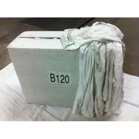 Chiffon d'essuyage carton distributeur de 10kg blanc n°2