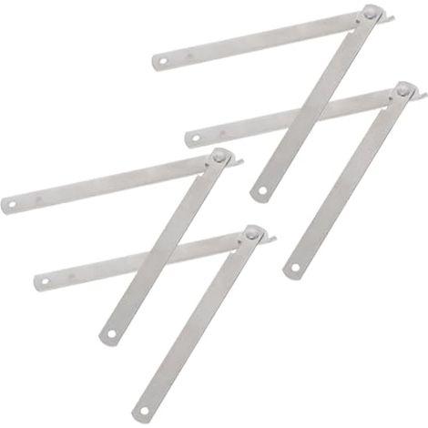 Connecteur de Table Pliante Lot de 4, en Acier Inoxydable (1/5)