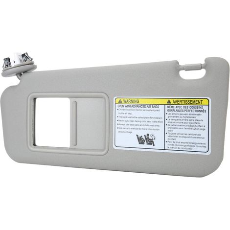 Ej.Life – Pare-soleil conducteur gauche pour Berlingo 2006-2009 – Matériau ABS gris – Remplacement d'origine – Installation facile - 74320-42501-B2 (1/5)