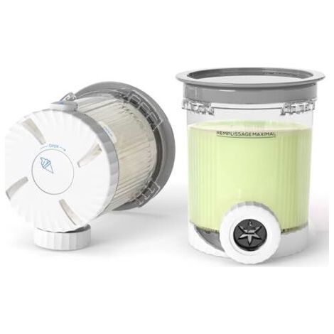 Récipients compatibles avec le Ninja Swirl CREAMi : lot de 2 pots pour le Ninja Creami NC701 et NC700 – sans BPA, compatibles lave-vaisselle