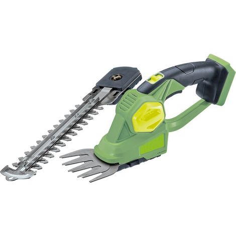 Tagliasiepe Con Lama In Alluminio 20cm E Cesoia Per Cespugli E Arbusti 9,2cm 20v – 230hz