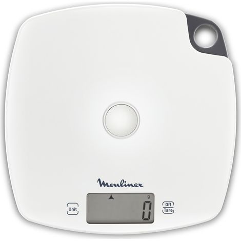 Moulinex BN1000 Gris, Blanco Plaza Báscula electrónica de cocina