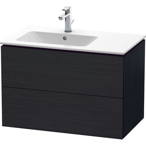 Duravit L-Cube Meuble sous-lavabo suspendu, 2 tiroirs, vasque à