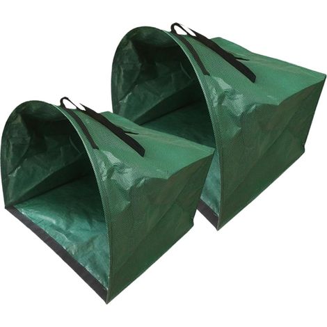 Stück Gartenabfalltasche mit großem Fassungsvermögen faltbar