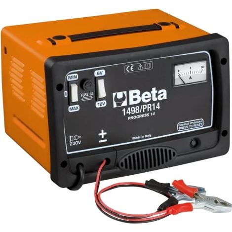 Beta Caricabatterie Progress 6 - 12 V 1498/PR14 cod. 014980730 (1/2)