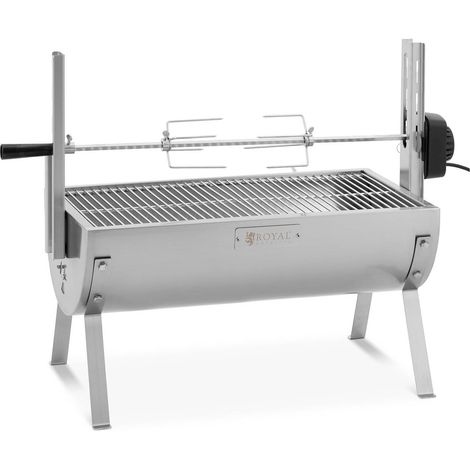 Parrilla de carbón con asador eléctrico para cochinillo 4 W 15 kg 82 cm (1/5)