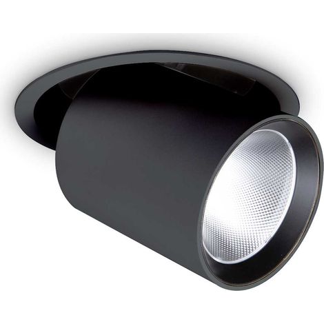 Ideal Lux NOVA - Integrierte LED Innen 30W Einbaudownlight Schwarz 3000K