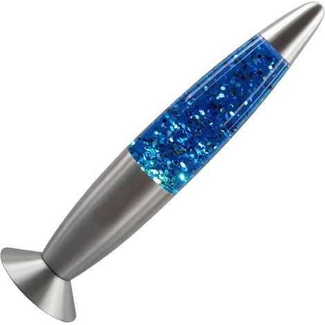 Veilleuse de chevet à Paillettes Bleues Petite Lampe de Nuit (1/5)