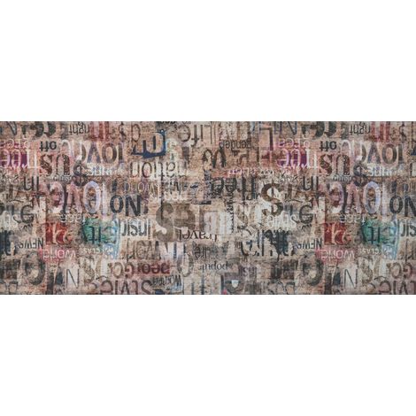 Tappeto Passatoia Cucina Antiscivolo Linea Futura Words By Suardi, misura52x180coloreWords