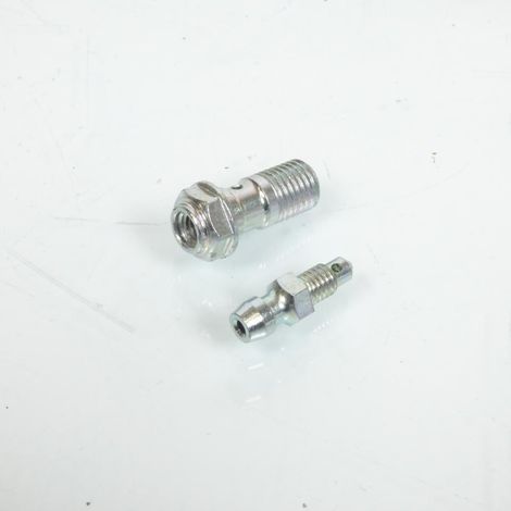 Vis raccord banjo de durite de frein Ø10mm pas 125 M10x1.25 avec (1/3)