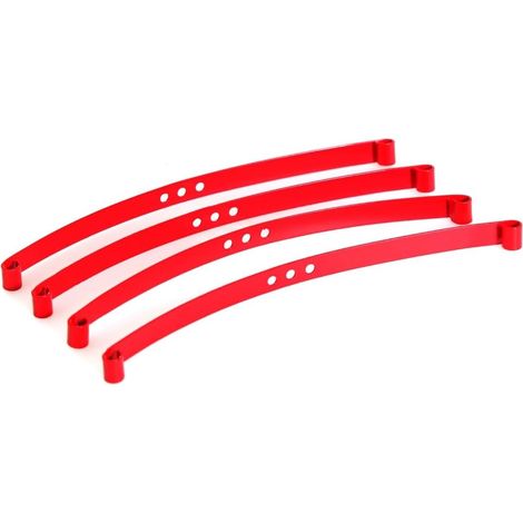 4 Pièces Ressort à Lames D'Amortisseur en Acier Super Doux pour Essieu et pour · · 1/10RC Accessoire de Pièces de Mise à Niveau de Voiture (1/5)